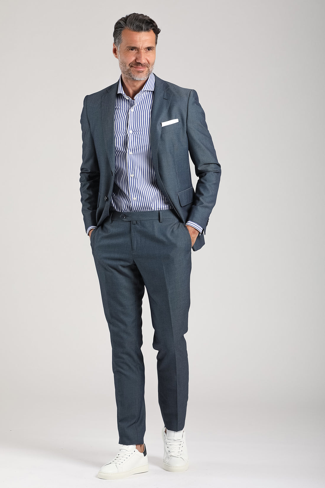 abito da uomo drop 7 a 2 bottoni