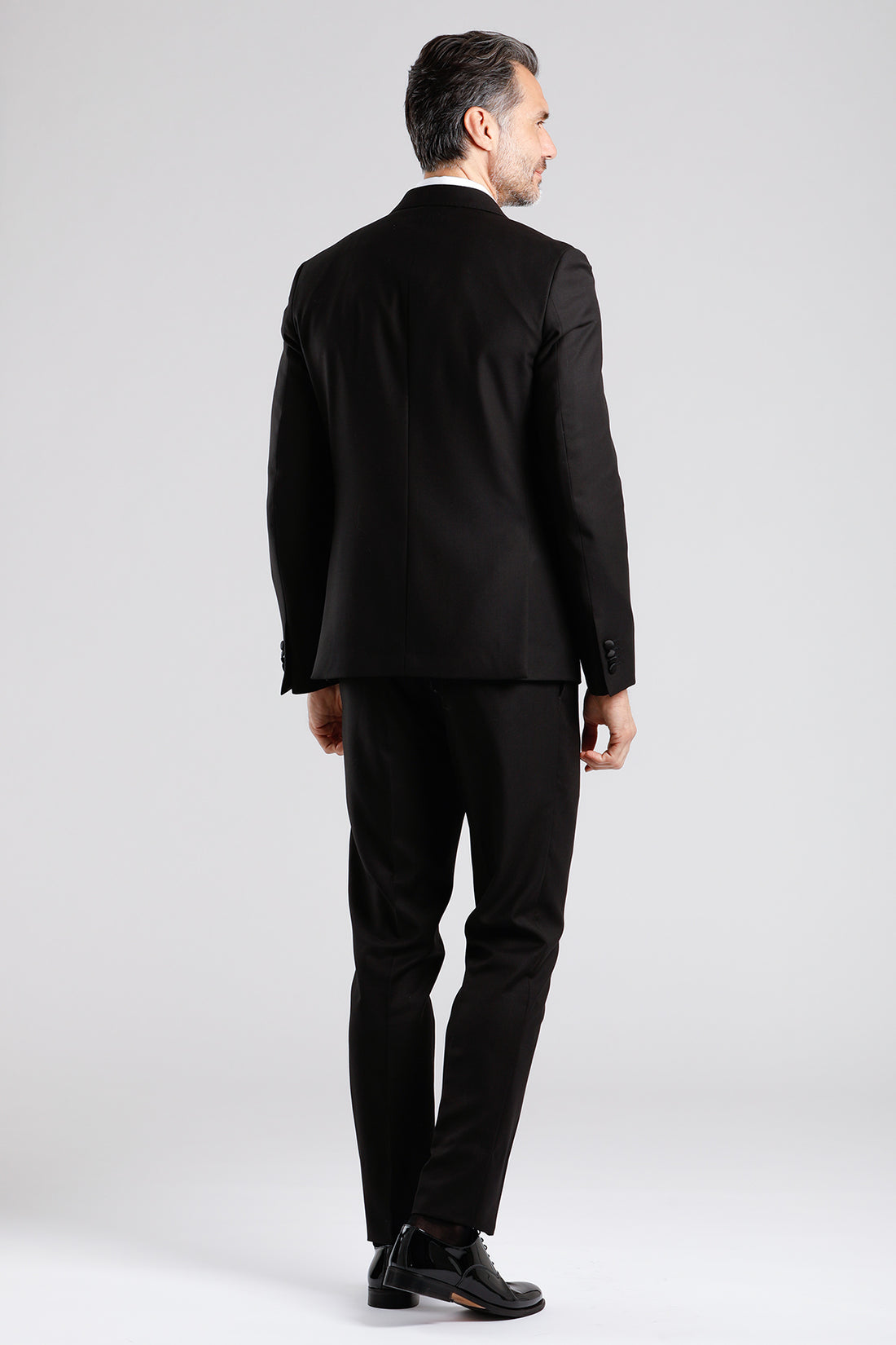 Abito doppiopetto nero