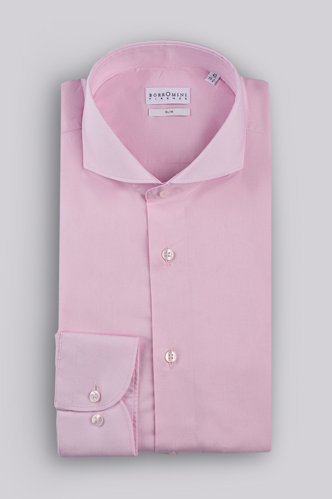Camicia da uomo rosa