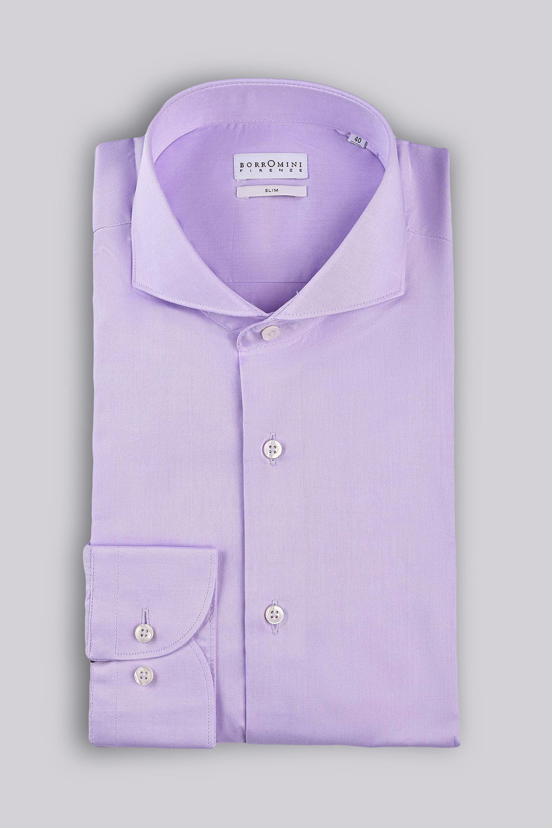 Camicia collo francese - Lilla