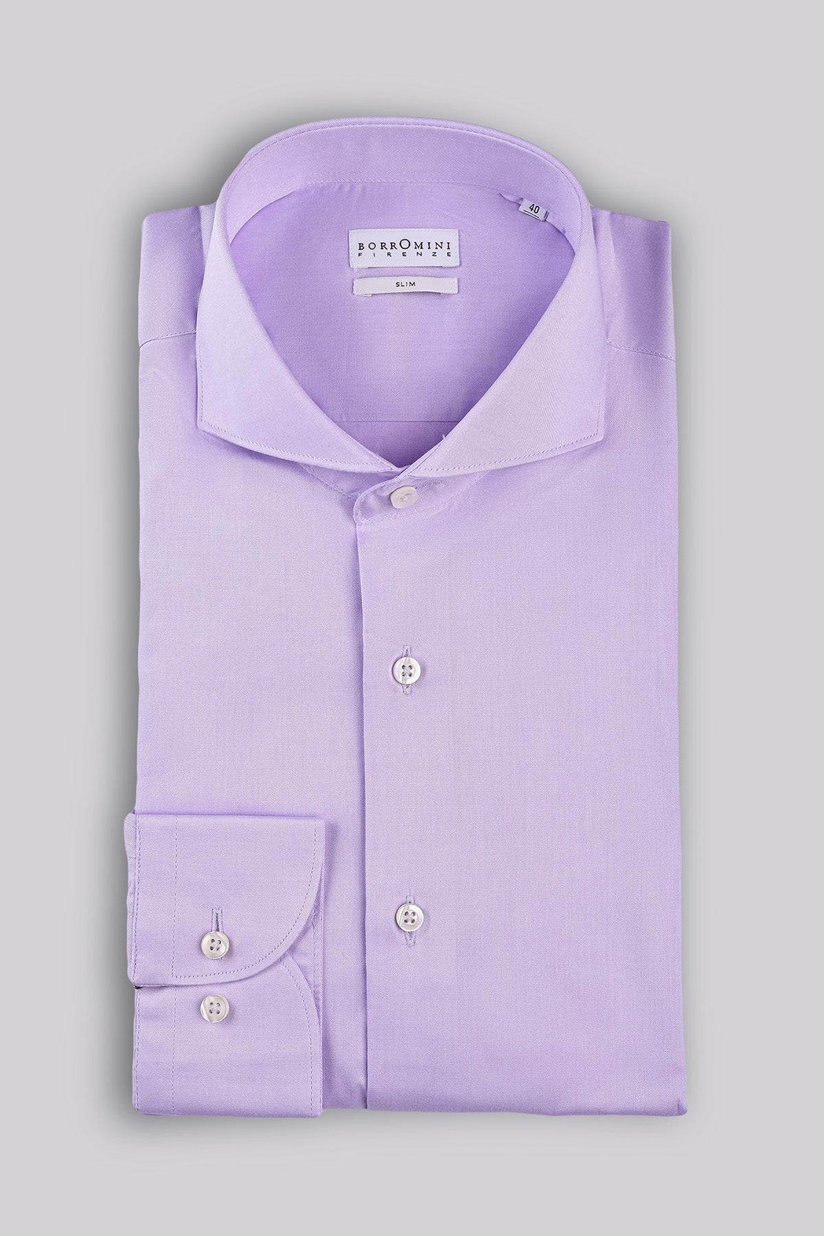 Camicia collo francese - Lilla