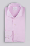Camicia collo francese - Rosa