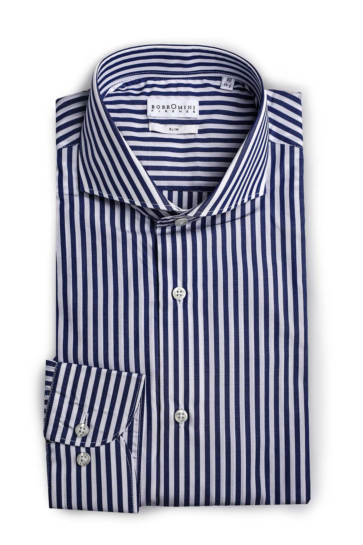 Camicia a righe verticali - Main Image