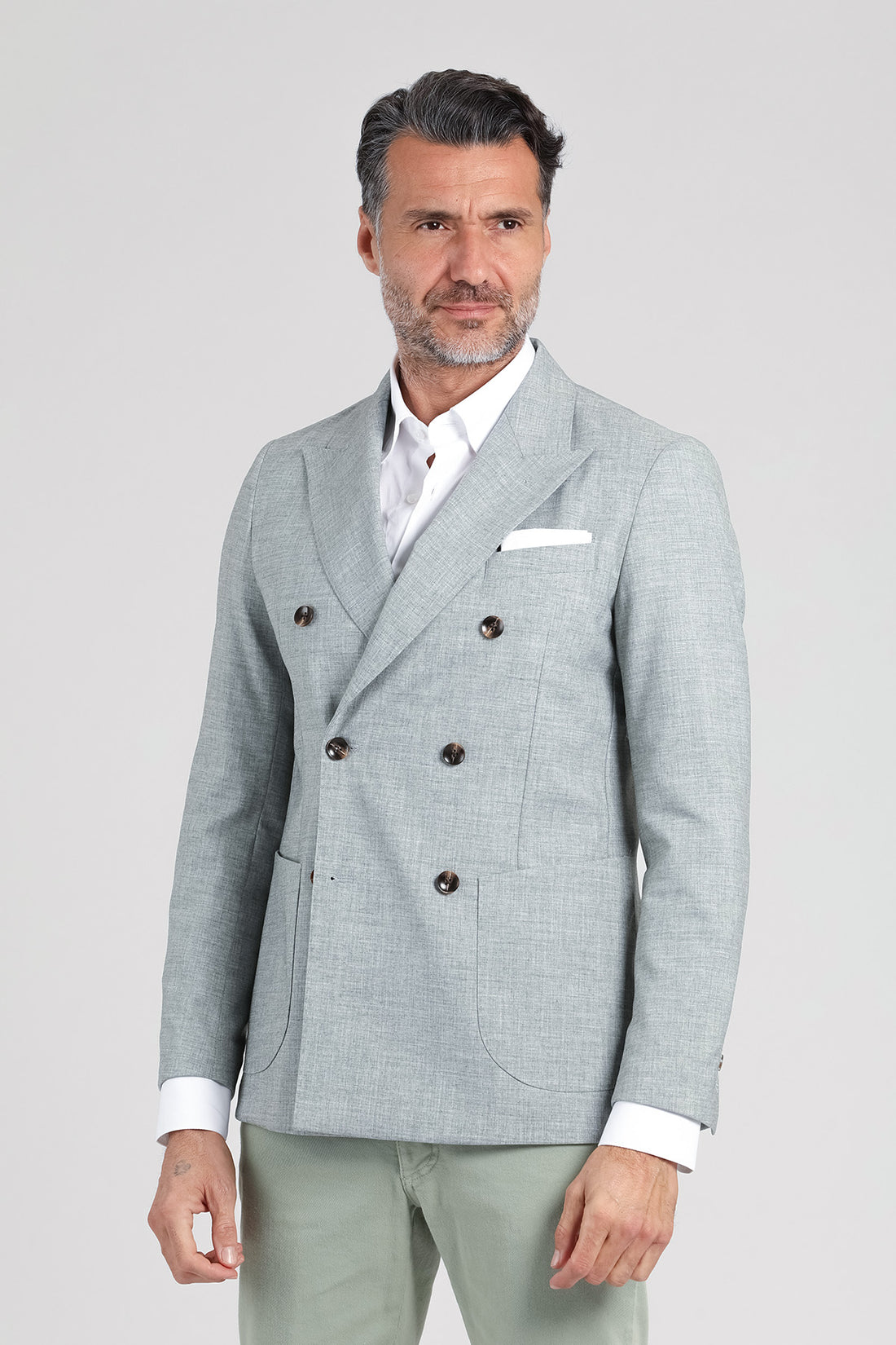 Giacca doppiopetto a lancia