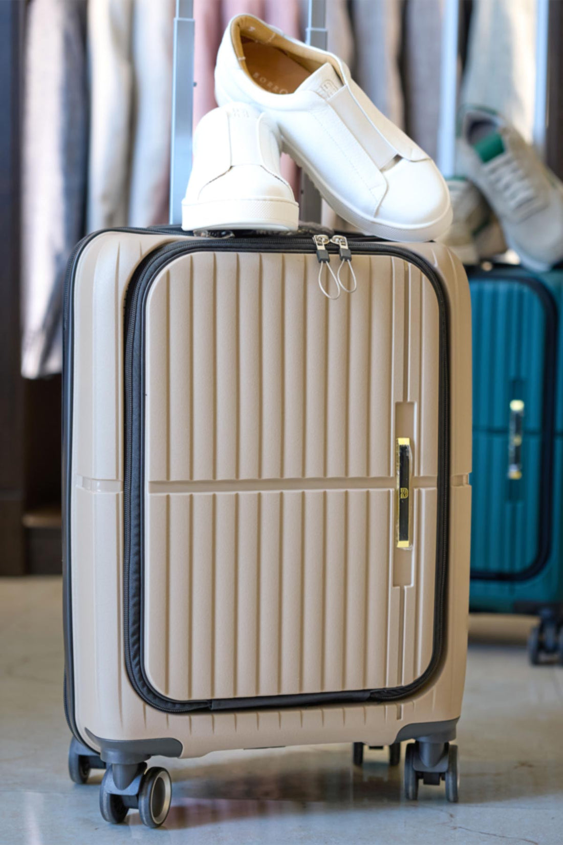 Trolley rigido compatto da viaggio Borromini Firenze