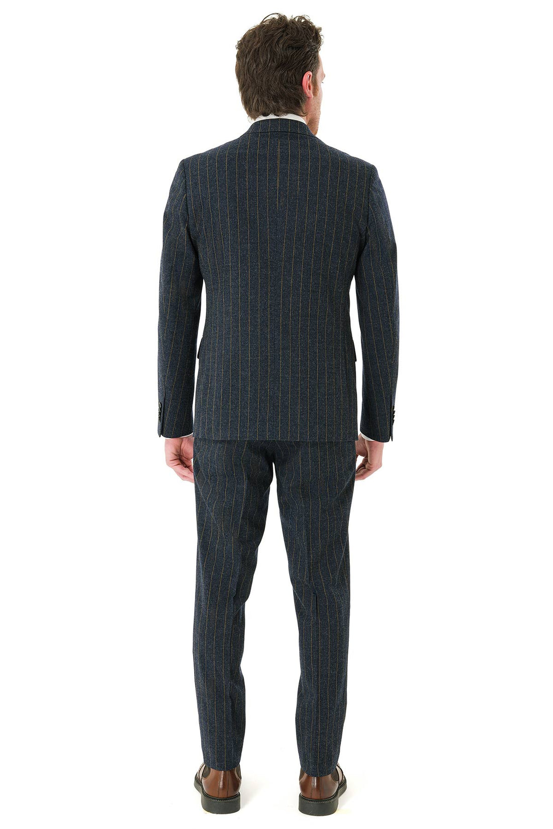 Drop 7 dress with flap pockets