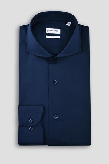 French collar shirt