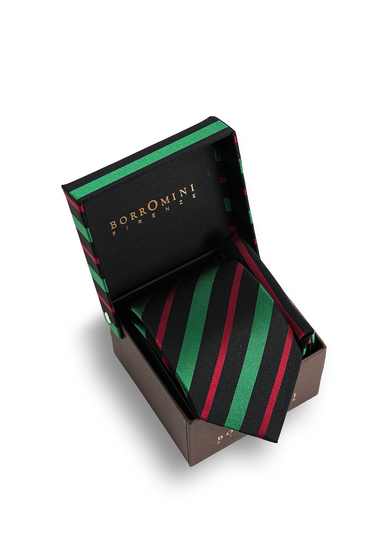 Silk tie with pocket square