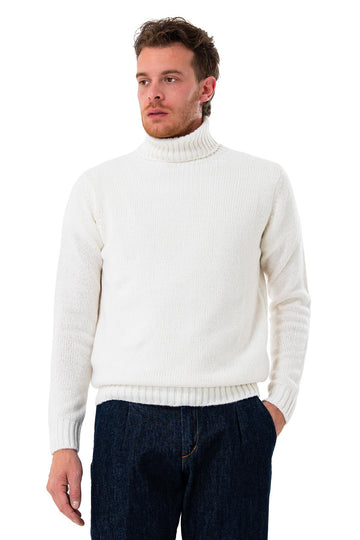 Wool blend turtleneck