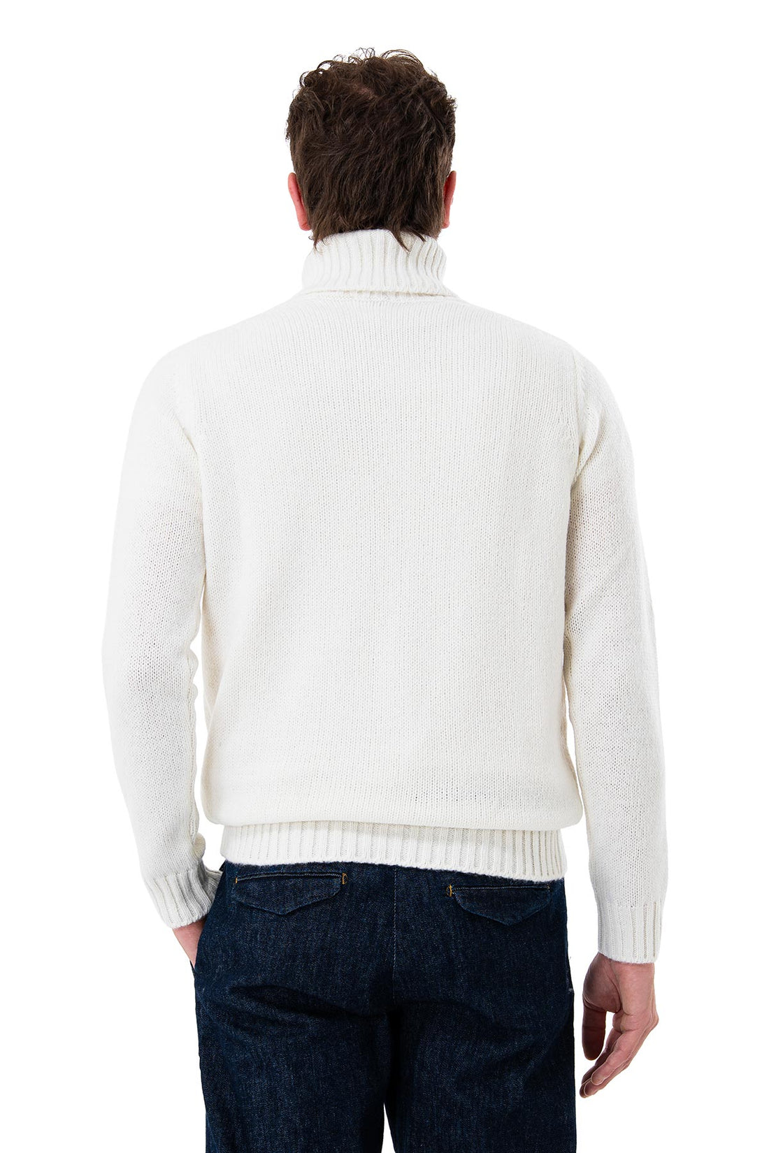 Wool blend turtleneck