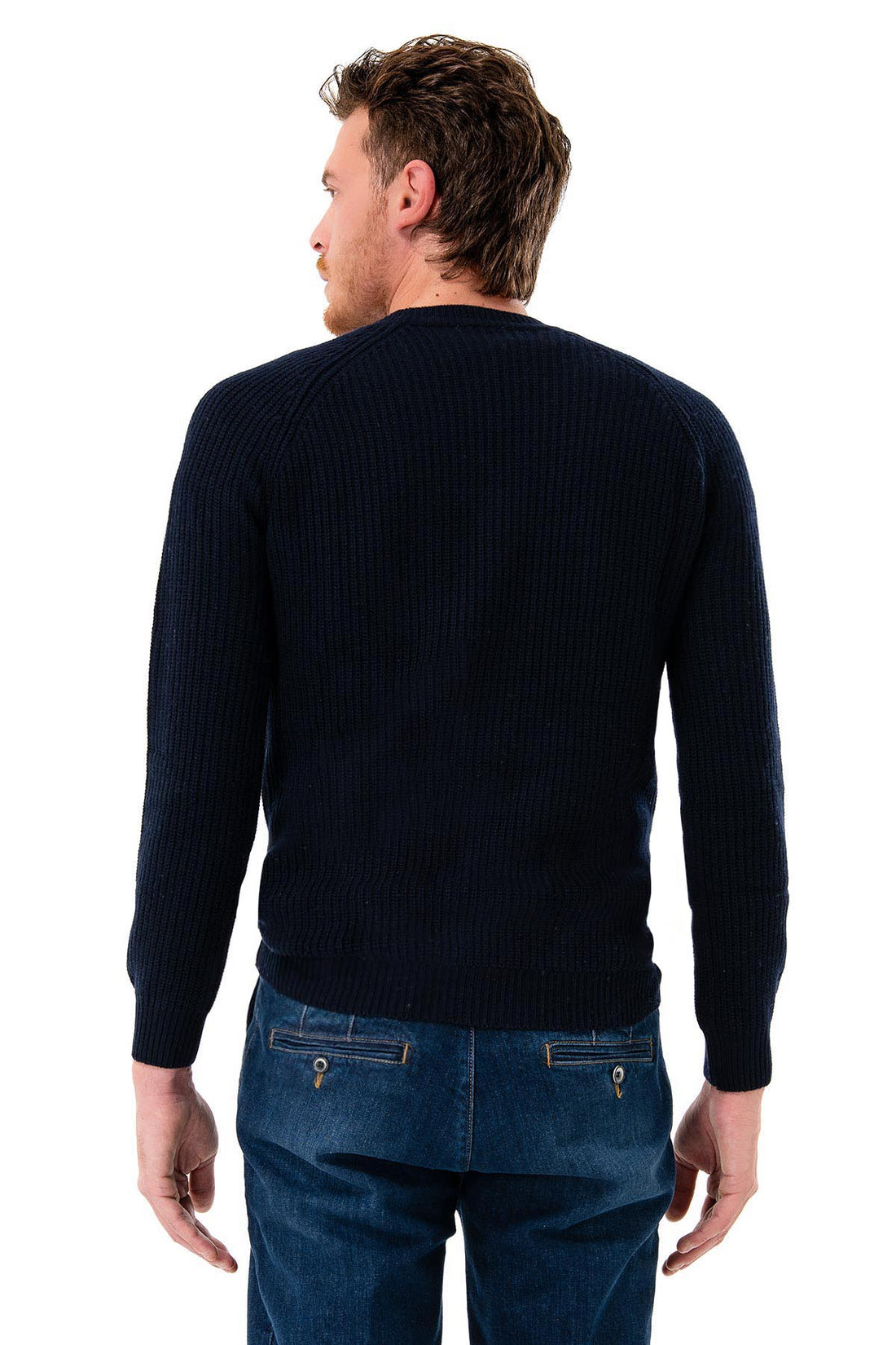 English crew neck sweater