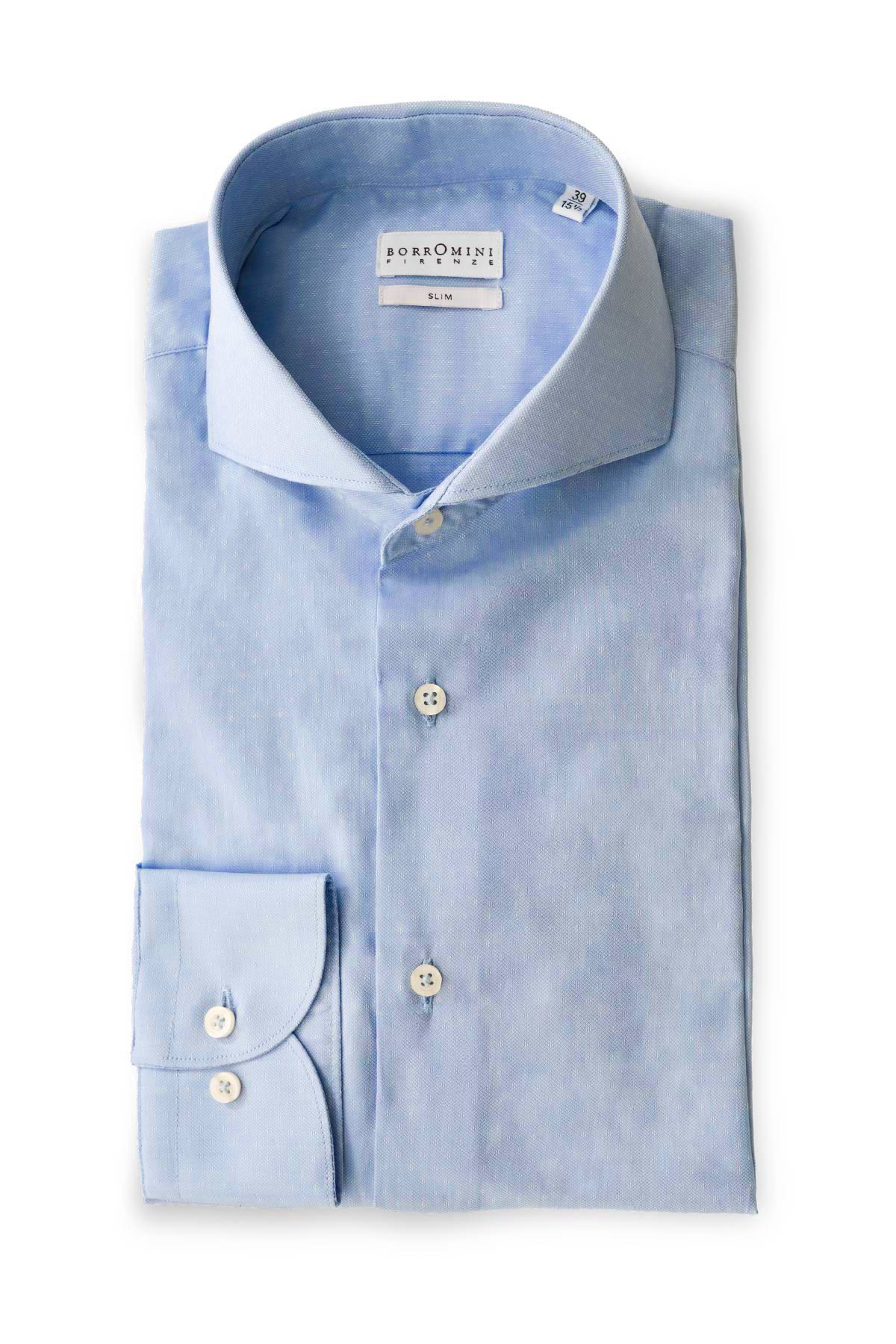 French collar cotton shirt