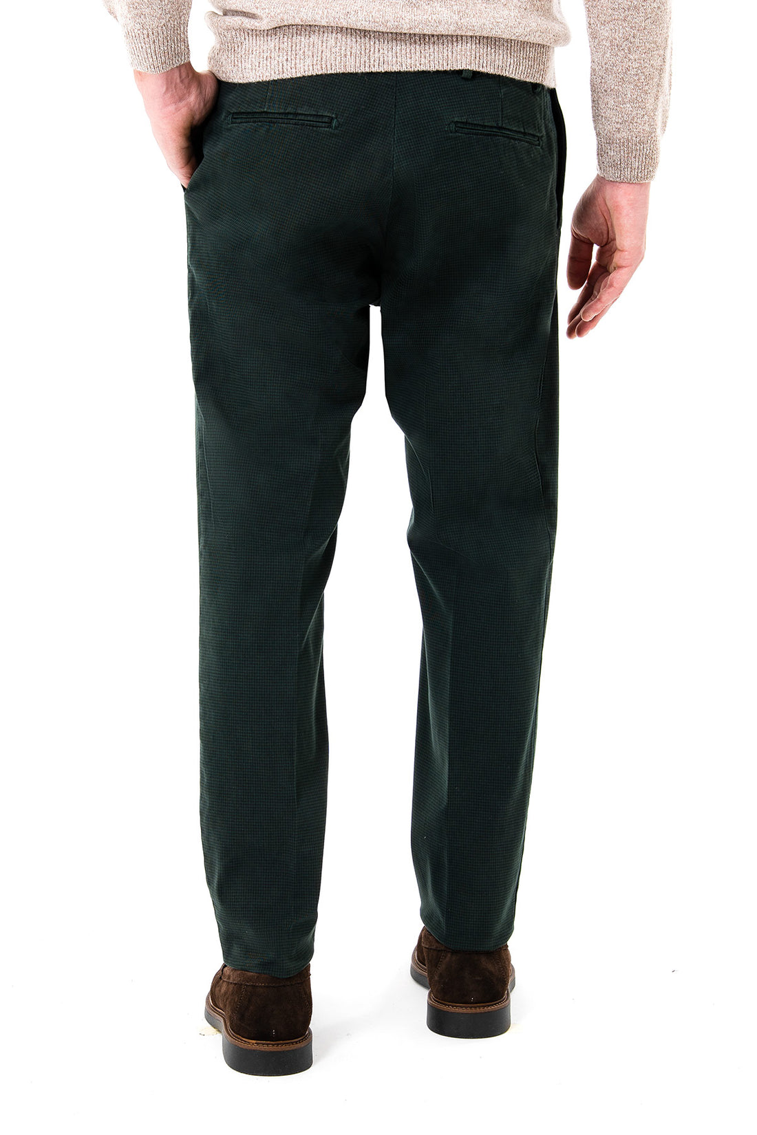 Trousers with elastic waist