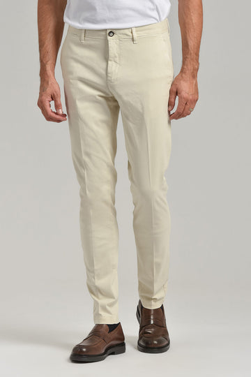 Basic cotton trousers