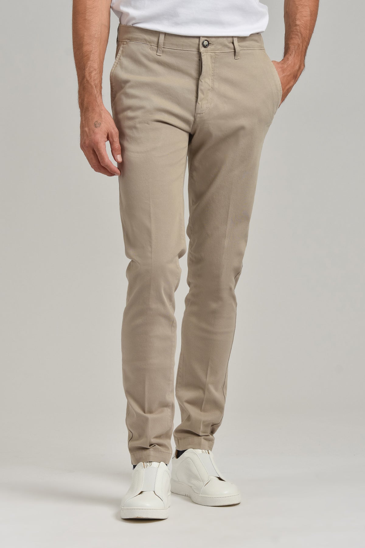 Pantalone basic in cotone