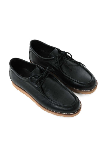 Norwegian hammered leather shoe