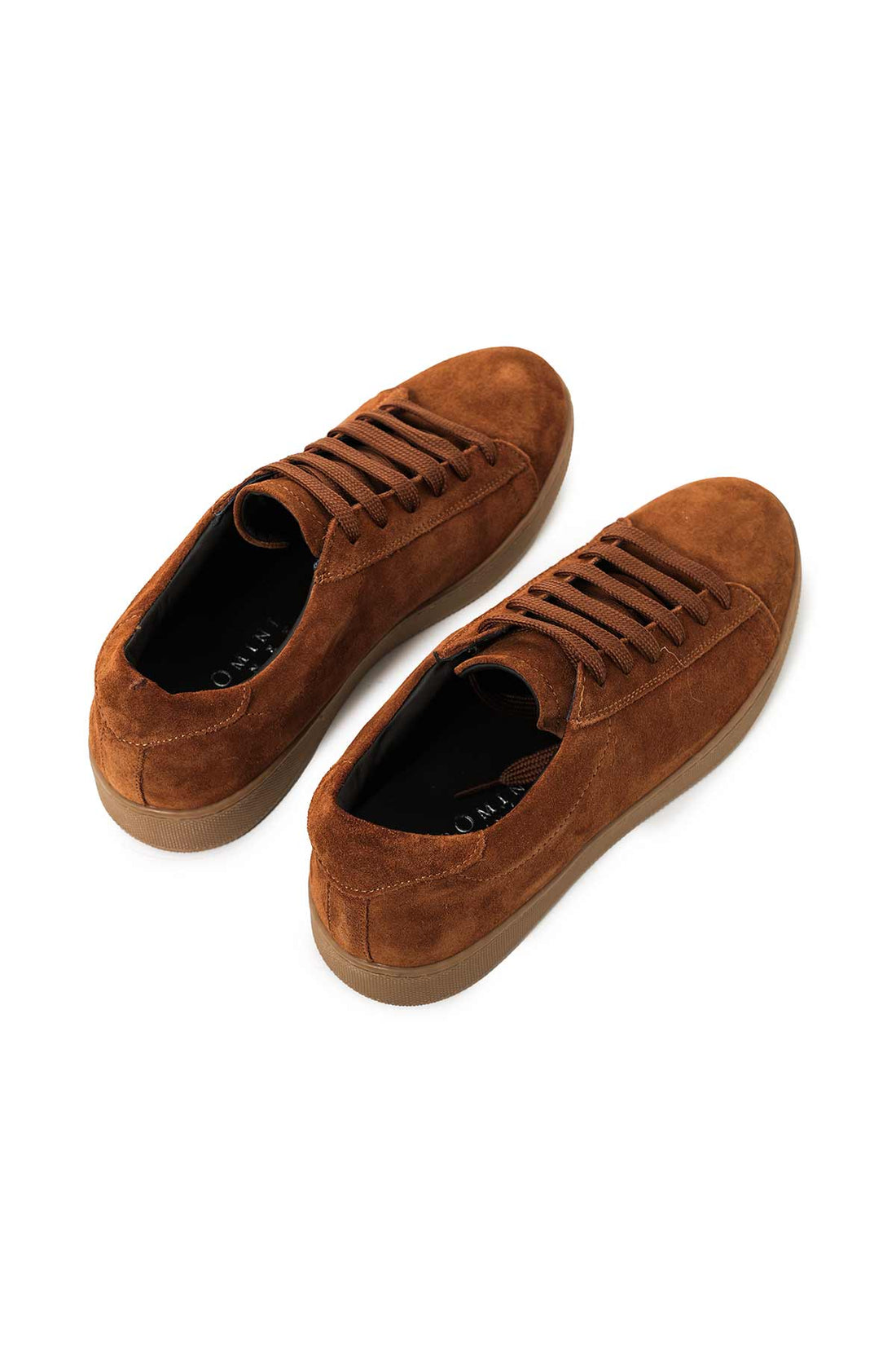 Tumbled leather sneakers