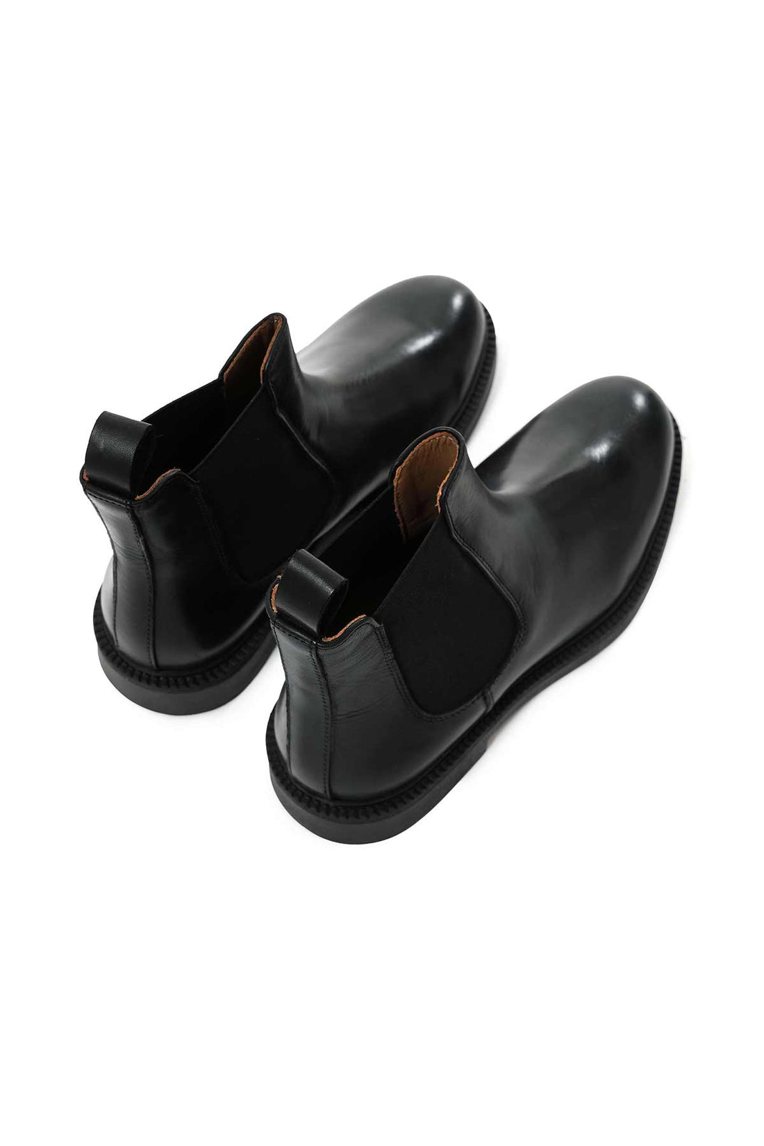 Stivaletto Beatles in pelle liscia