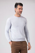 Girocollo in maglia leggera - Marmo