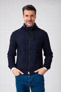 Giubbino tecnico con cappuccio - Navy