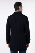 Impermeabile blu collo camicia - Navy