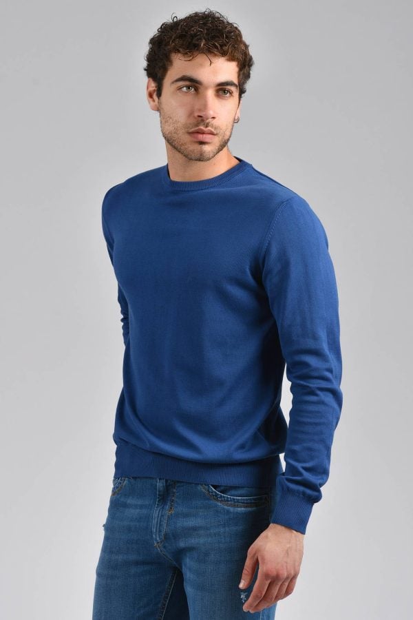 Maglia da uomo in cotone modello 940_001242F0XX - Colore Abisso