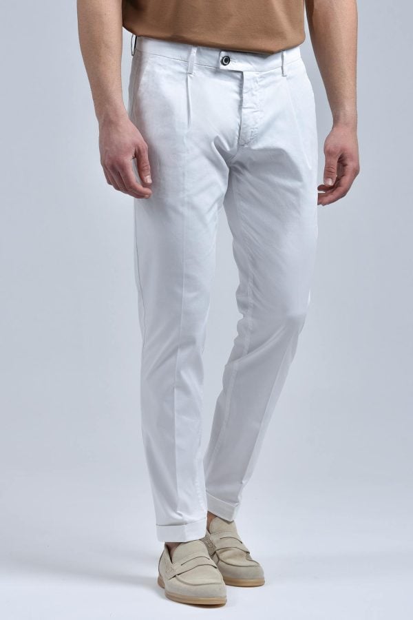 Pantalone uomo modello BRM40242AR - Colore Bianco