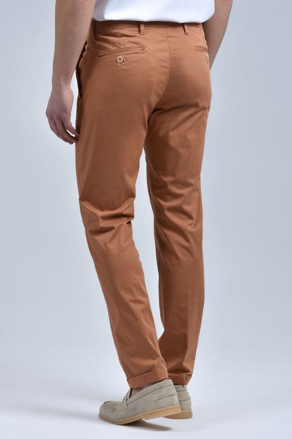 Pantalone uomo modello M10561442TX- Colore Terracotta - Retro