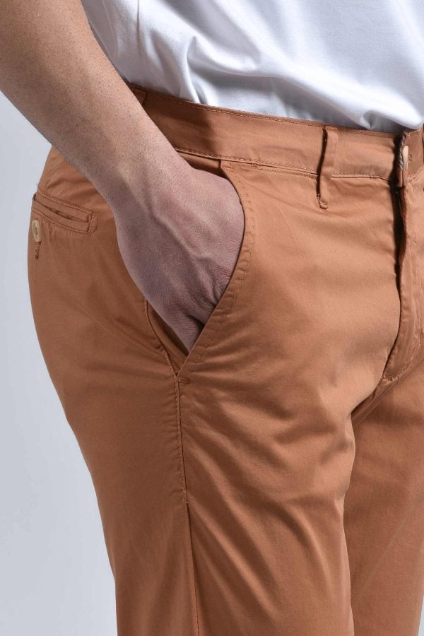 Pantalone uomo modello M10561442TX- Colore Terracotta - Dettaglio