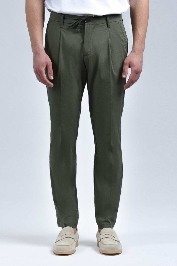 Pantalone uomo modello P314_1442TX - Colore Salvia